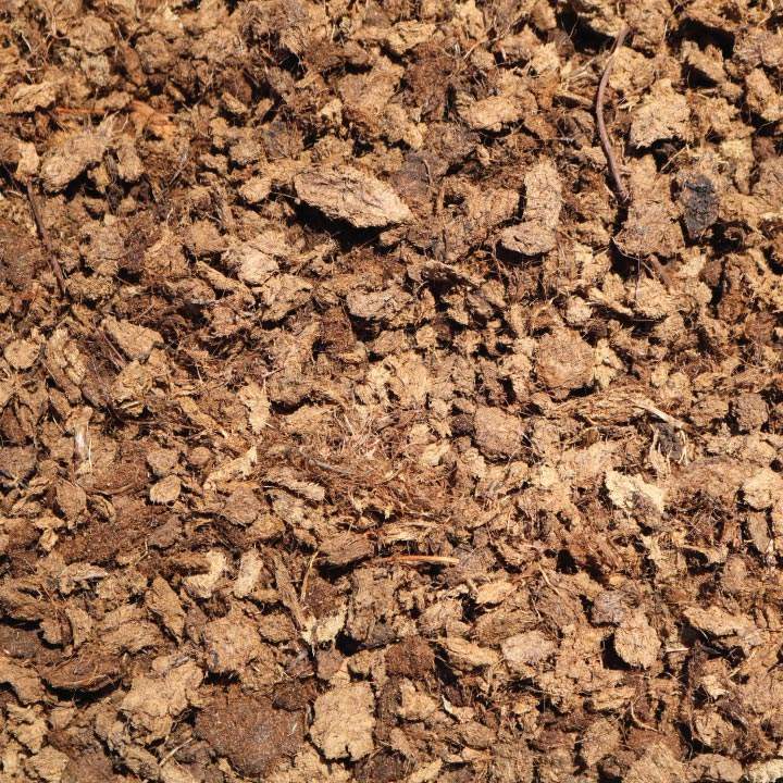 Medium coarse structure peat moss, stable against compacting and shrinking, keep structure for month's and even year's